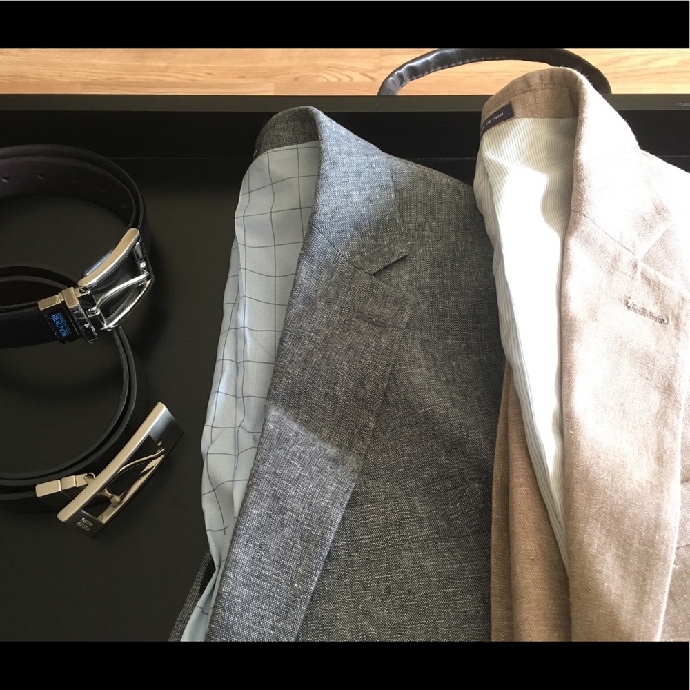 Stafford Linen Blended Blazers